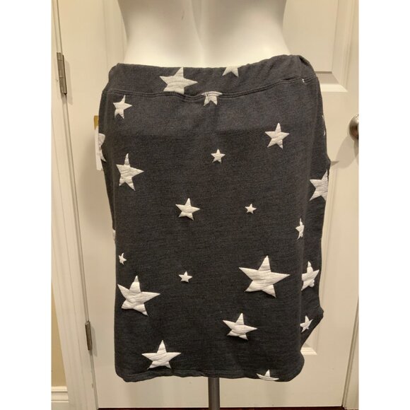 Sundry Dark Blue W/ White Star Pattern Skirt, Size Small (1) - Picture 5 of 6